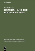 Cover: Hezekiah and the Books of Kings - De Gruyter