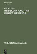Cover: Hezekiah and the Books of Kings - De Gruyter