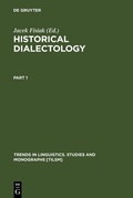 Cover: Historical Dialectology - De Gruyter Mouton