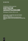 Cover: Theologische-dogmatische Abhandlungen und Gelegenheitsschriften - De Gruyter