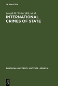Cover: International Crimes of State - De Gruyter