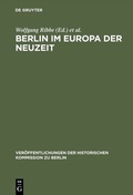 Cover: Berlin im Europa der Neuzeit - De Gruyter