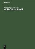 Cover: Verborum Amor - De Gruyter