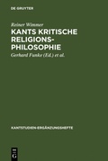 Cover: Kants kritische Religionsphilosophie - De Gruyter