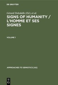 Cover: Signs of Humanity / L'homme et ses signes - De Gruyter Mouton