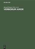 Cover: Verborum Amor - De Gruyter