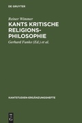 Cover: Kants kritische Religionsphilosophie - De Gruyter