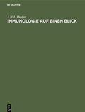 Cover: Immunologie auf einen Blick - De Gruyter