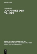 Abbildung von: Johannes der Täufer - De Gruyter