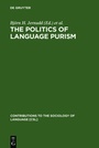 Cover: The Politics of Language Purism - De Gruyter Mouton