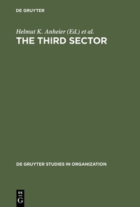 Enlarge image Cover: The Third Sector - De Gruyter