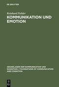 Cover: Kommunikation und Emotion - De Gruyter