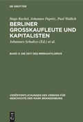 Cover: Die Zeit des Merkantilismus - De Gruyter