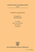 Cover: Otfrids Evangelienbuch - De Gruyter