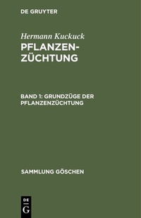 Abbildung von: Grundzüge der Pflanzenzüchtung - De Gruyter