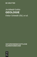 Cover: Geologie - De Gruyter