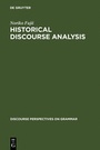 Cover: Historical Discourse Analysis - De Gruyter Mouton