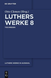 Enlarge image Cover: Tischreden - De Gruyter