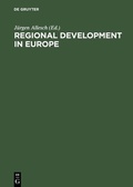 Cover: Regional Development in Europe - De Gruyter