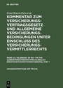 Cover: Kommentar zum Versicherungsvertragsgesetz und Allgemeine Versicherungsbedingungen... / Lebensversicherung - De Gruyter