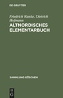 Cover: Altnordisches Elementarbuch - De Gruyter Mouton