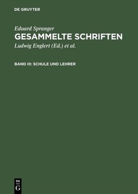 Enlarge image Cover: Schule und Lehrer - De Gruyter
