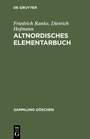 Cover: Altnordisches Elementarbuch - De Gruyter Mouton