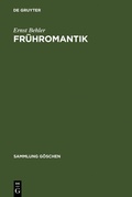 Cover: Fr&uuml;hromantik - De Gruyter
