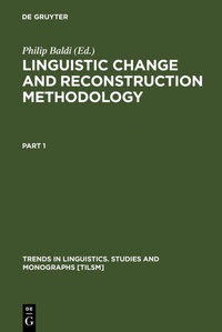Enlarge image Cover: Linguistic Change and Reconstruction Methodology - De Gruyter Mouton