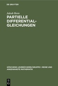 Cover: Partielle Differentialgleichungen - De Gruyter