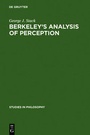 Cover: Berkeley's analysis of perception - De Gruyter Mouton