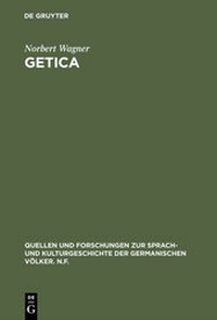 Enlarge image Cover: Getica - De Gruyter