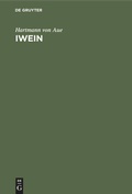 Cover: Iwein - De Gruyter