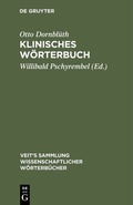 Cover: Klinisches W&ouml;rterbuch - De Gruyter
