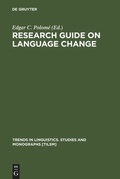 Cover: Research Guide on Language Change - De Gruyter Mouton