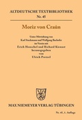 Cover: Moriz von Cra&ucirc;n - De Gruyter