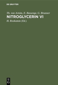 Enlarge image Cover: Nitroglycerin VI - De Gruyter