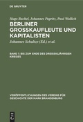 Cover: Bis zum Ende des Drei&szlig;igj&auml;hrigen Krieges - De Gruyter