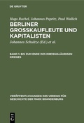 Cover: Bis zum Ende des Drei&szlig;igj&auml;hrigen Krieges - De Gruyter