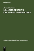 Cover: Language in Its Cultural Embedding - De Gruyter Mouton