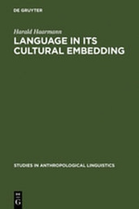 Abbildung von: Language in Its Cultural Embedding - De Gruyter Mouton