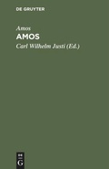 Cover: Amos - De Gruyter