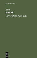 Cover: Amos - De Gruyter