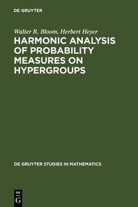 Abbildung von: Harmonic Analysis of Probability Measures on Hypergroups - De Gruyter