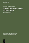 Cover: Sprache und ihre Struktur - De Gruyter Mouton