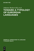 Cover: Toward a Typology of European Languages - De Gruyter Mouton