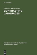 Cover: Contrasting Languages - De Gruyter Mouton
