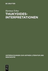 Abbildung von: Thukydides-Interpretationen - De Gruyter