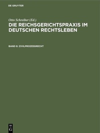 Abbildung von: Zivilprozeßrecht - De Gruyter