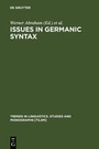 Cover: Issues in Germanic Syntax - De Gruyter Mouton